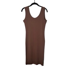 Mauve Purple Sleeveless Tank Top Bodycon Dress Size Medium